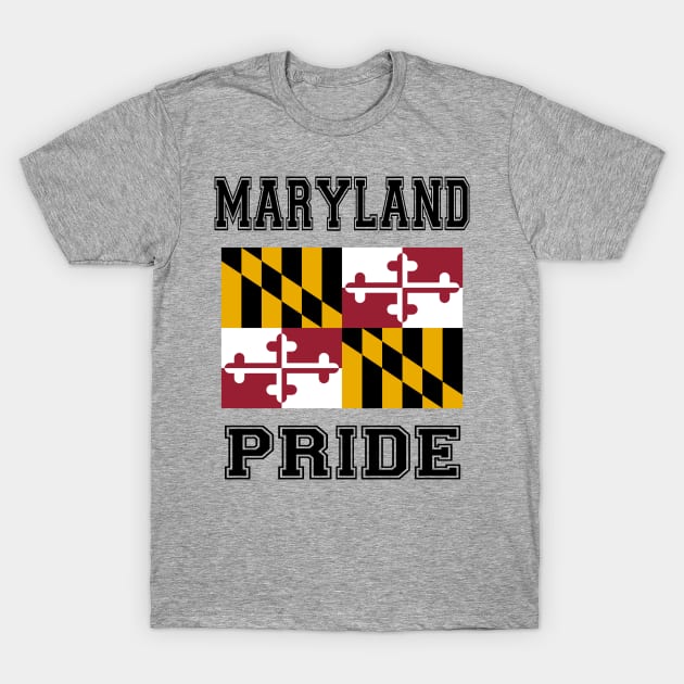 Maryland Pride T-Shirt by RockettGraph1cs